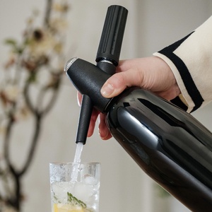 Máquina para hacer soda <span class=keywords><strong>casera</strong></span>, Sodasiphon, botella arcoíris de 1000ml, carcasa de aluminio, rotación manual - Product Image 2