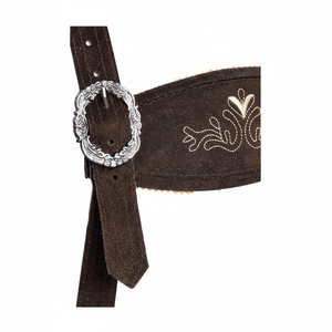 Shemax Trachten Shorts pour hommes Lederhosen Shaded Grey OEM Custom New Bavarian Oktoberfest Lederhosen - Product Image 1