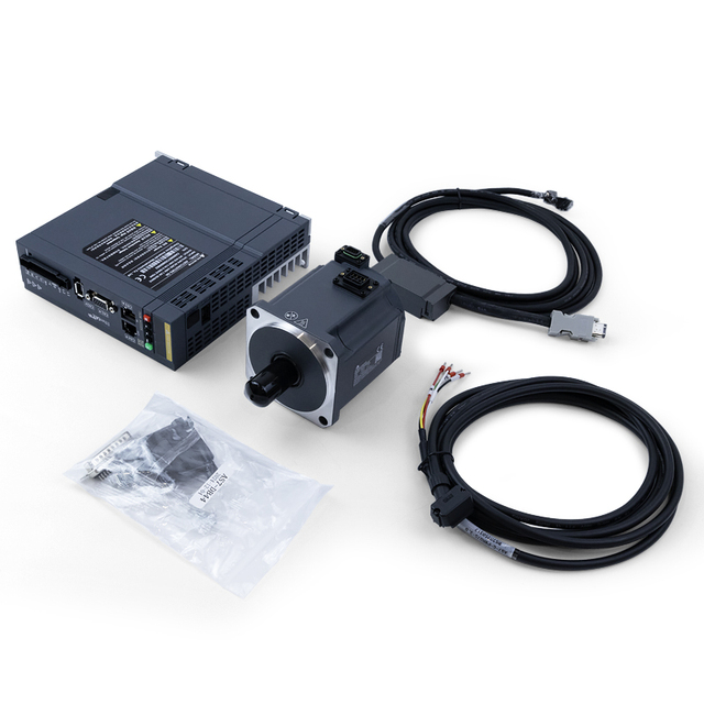 Single-Phase 80mm 3000RPM 750W AC Servo Motor with Waterproof EtherCAT Servo Drive for Automation Industry