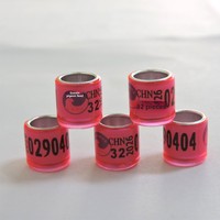 Bagues de patte de pigeon 2026, couleurs arc-en-ciel, anneaux d'identification en plastique durable pour pigeons de course et de voyage