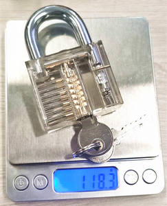 Suministros de cerrajero, juego de herramientas de bloqueo con candado de práctica transparente, herramienta de cerrajero, ganzúa, 15 Uds., venta al por mayor - Product Image 6