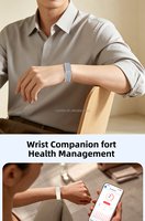 Bracelet intelligent 2026 I-560 sans écran, étanche IP67, avec moniteur de santé (oxygène sanguin, pression artérielle, fréquence cardiaque, sommeil) et rappel d'alarme, bracelet connecté sportif