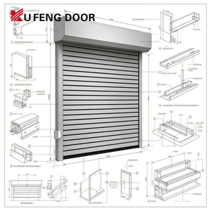 Spedizione Rapida, Porte di Sicurezza Esterne Personalizzate, Porte Blindate in Alluminio, Soluzioni Complete per Porte d'Ingresso in Metallo - Product Image 1