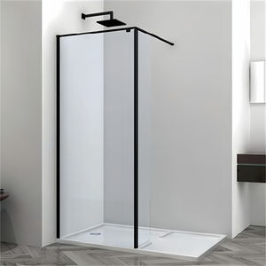 Oumeiga moderna porta doccia scorrevole facile da pulire pannelli fissi a parete per la stanza umida <span class=keywords><strong>vicino</strong></span> a Me schermo doccia - Product Image 2