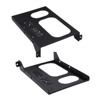 3,5-Zoll-PS2-Festplattenbefestigungshalterung SSD-Halterung für PS2-Spielekonsole Schwarze Schraube für PS2 SATA-Netzwerk adapter