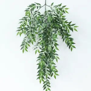 Flores artificiales <span class=keywords><strong>para</strong></span> decoración del hogar, enredadera, colgante de pared, venta al por mayor, M-G03 - Product Image 1
