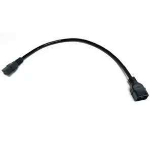 PDU rack server computer power cord C19 to C20 cable 250V 15A 14awg or 20A 12AWG 3ft for data center