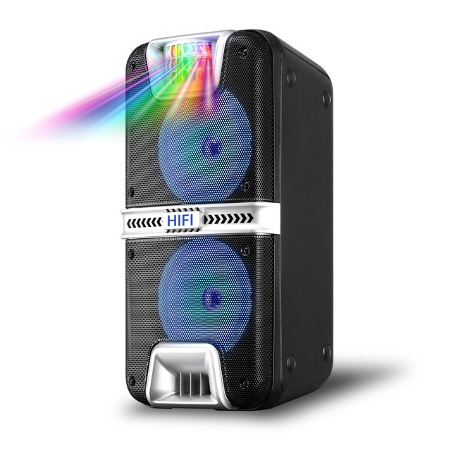 2026 NEW COV Party Box Speaker Fashion Good Price 6.5inch  Blue Speaker Karaoke USB Sound Audio Speaker