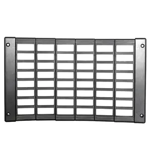 HWHongRV列車部品アクセサリー収納ネットバッグ電車用シートABSプラスチック製ポケットバスシートネットポケット - Product Image 1