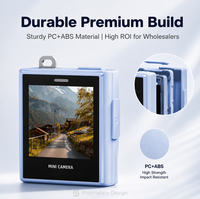 Potente Cámara Digital 2.5K de 64MP con Pantalla IPS de 1.4 Pulgadas, Zoom 16X, Cámara de Bolsillo con Modo de Movimiento Lento para Adolescentes, Accesorio de Moda, Regalo