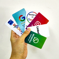 Klik NFC untuk Mengaktifkan Programmabilitas Ulasan Google Kartu Ulasan Google NFC NTAG 213