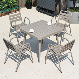 Juego de mesa plegable ligera para exteriores, muebles portátiles para viajes de campamento y áreas de <span class=keywords><strong>picnic</strong></span> - Product Image 4