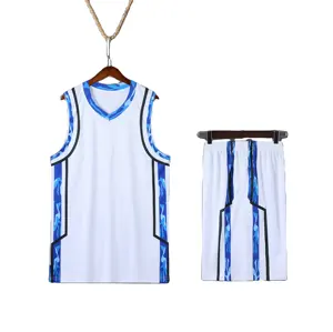 Réversible jeune adulte à séchage rapide basket-ball costumes confortables uniformes de basket-ball, le groupe achète jeu personnalisé maillots