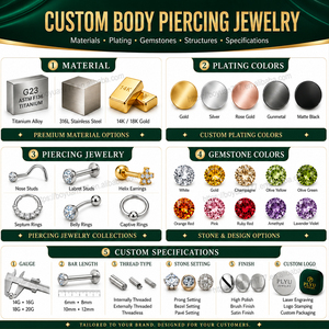 Piercing Labret <span class=keywords><strong>de</strong></span> Acero Inoxidable 16G 1.2mm con Diseño <span class=keywords><strong>de</strong></span> Libélula, Roscado Internamente, Cristal Multicolor, Parte Trasera Plana, para Hélice, Cartílago y Labio - Product Image 3