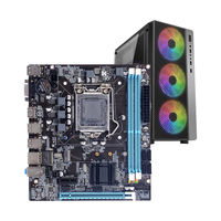 Carte mère de haute qualité Cartes mères H61 Ddr3 Lga 1155 pour PC Double intégration Petite entreprise AMD A55