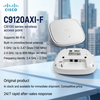 Point d'accès sans fil Cisco C9120AXI-F Wi-Fi 6, fonctionnalité bi-bande, 4x4 MU-MIMO et capacités avancées.