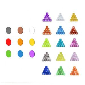 Fichas de Juego de Color Sólido Personalizadas de 25 mm, Fichas de Colores para Contar Monedas Pequeñas y Redondas, Juegos de Mesa de Póker - Product Image 2
