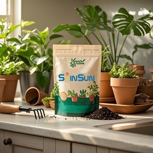 1kg & 2kg Plastic <b>Soil</b> Resealable Aluminum Foil Fertilizer Seed Packaging <b>Bag</b> Stand up Pouch for Agricultural Use - Product Image 5