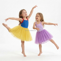 Nouvelle Robe Athleisure en Maille pour Filles 2026 – Tenue de Yoga Douce au Toucher pour Enfants, Dos Nageur, Tissu Écologique, Robe Décontractée – Vente en Gros