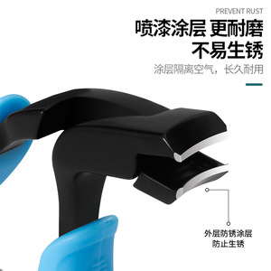 Stainless Steel Curved Nail Clippers Wide Jaw Opening 8mm For Thick Hard Toenails Professional Grooming Tool - Product Image 4