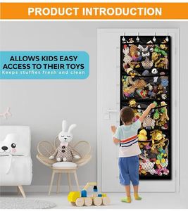 Dust-Proof <b>Foldable</b> Pocket Organizer Display Kid's Toys Stuffed Animals Clothing Storage - Product Image 4