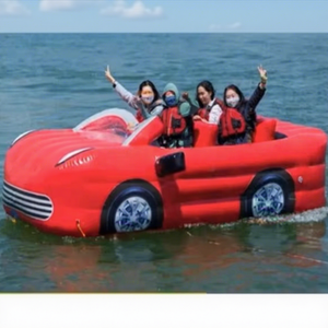 Popular coche flotante barco personalizado inflable remolcable Barco <span class=keywords><strong>de</strong></span> <span class=keywords><strong>agua</strong></span> <span class=keywords><strong>juegos</strong></span> <span class=keywords><strong>de</strong></span> <span class=keywords><strong>agua</strong></span> inflables - Product Image 1