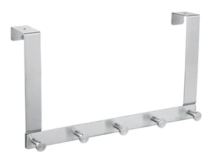 Modern Bathroom Wall Mounted Stainless Steel Heavy Duty <b>Coat</b> Clothes Towel <b>Hook</b> Rack - Product Image 6