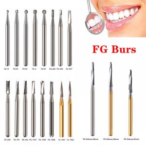 Frese Dentali in Carburo FG Jingc, Frese in Acciaio al Tungsteno per Manipoli ad Alta Velocità - Product Image 5