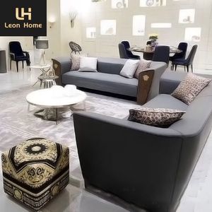 <span class=keywords><strong>Marque</strong></span> de mode <span class=keywords><strong>italienne</strong></span> meubles de salon de luxe design moderne canapé en cuir blanc Varsace - Product Image 5