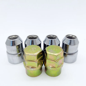 Set kunci mur Hub roda baja karbon, Set 4 + 2 buah kunci mur baru Universal - Product Image 4