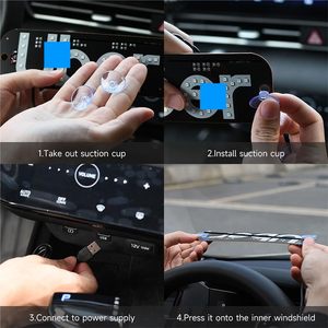 USB-kết nối dual-màu LED taxi ánh sáng Điều kiện Mới Cab chỉ số đèn với mái dấu hiệu cho xe kính chắn gió ánh sáng phụ kiện - Product Image 5