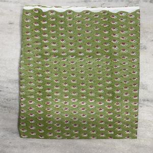 Tela de Algodón Estampada en Bloque, Ecológica, Ligera, para Coser, Tapicería, Cortinas, Confección de Vestidos, Hecha a Mano en India, con Diseño Floral - Product Image 4