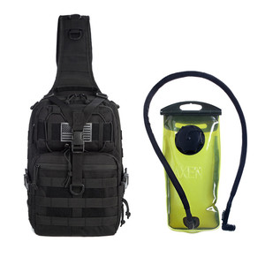 Sac à dos Us multi-usages Sling Molle Sac à dos Sling Bag avec <span class=keywords><strong>vessie</strong></span> d'eau PEVA 2L - Product Image 2