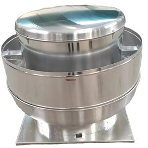 Kipas knalpot dapur baja tahan karat, tudung kipas angin AC 750 V 6500CMH untuk konstruksi rumah restoran 380 W 6500CMH - Product Image 1