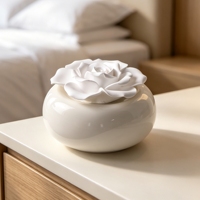 Diffuseur de parfum en céramique pour la maison, diffuseur de roseaux parfumés aux huiles essentielles, désodorisant d'ambiance décoratif, cadeau parfumé pour la maison