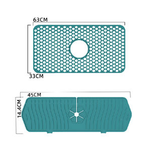 Al por mayor S024 Protector de silicona para fregadero, alfombrilla protectora de salpicaduras de agua, almohadilla deflectora para cocina - Product Image 6