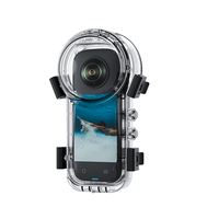 Boîtier étanche pour plongée, très demandé, pour Insta360 X4 Air, perche à selfie originale, caméra panoramique 360° invisible, caméra d'action