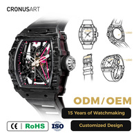 Montres de sport de luxe légères pour hommes Montres mécaniques automatiques ultra-légères Montres pour hommes tendance d'affair