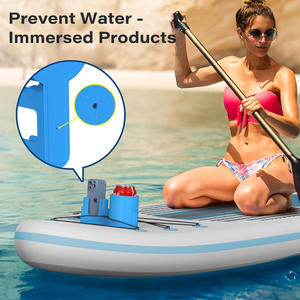 Tabla de Paddle Surf Inflable, Kayak, Portavasos, Soporte para Teléfono Móvil, Hecho con Material Duradero Drop Stitch - Product Image 5