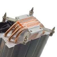 Boîtier d'ordinateur avec refroidisseur de processeur à 4 caloducs pour INTEL LGA115X/1700/1366/2011 et pour AMD AM3/AM4 à roulement à billes
