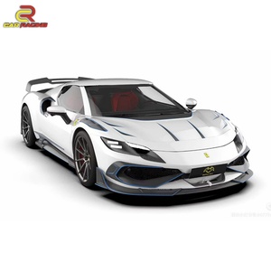 Kits de Carrocería de Fibra de Carbono Estilo BatFury Aero para F-errari 296 GTB, Capó Delantero, Faldones Laterales, Alerón Trasero, Difusor, Piezas de Auto - Product Image 4