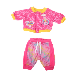 Vêtements de poupée de style américain à la mode <span class=keywords><strong>18</strong></span> pouces Sportswear Outfit Jacket and Pants Set - Product Image 6