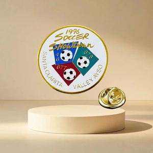 เข็มกลัดโลหะเคลือบเงา สแตนเลส สลักลายตามสั่ง พร้อมโลโก้แบบกำหนดเอง - Product Image 2