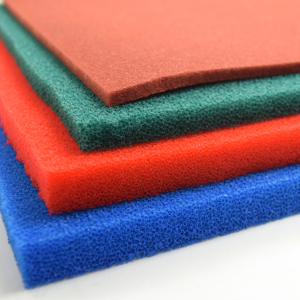 Nhà Máy Giá Tự Nhiên Silicone Cao Su Tấm Bọt Độ Đàn Hồi Cao Mở-Di Động Silicone Bọt Miếng Bọt Biển Tấm Cao Su Miếng Đệm - Product Image 1