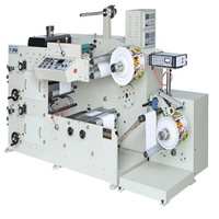 RY-320 prix de l'imprimante flexographique de la machine d'impression flexographique d'une petite couleur d'étiquettes autocollantes