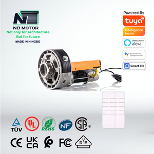 NB MOTOR <span class=keywords><strong>Moteur</strong></span> de rideau 2 canaux Rf Télécommande sans fil 433Mhz Interrupteur de télécommande - Product Image 3