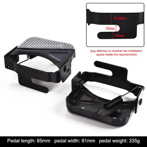 Xe đạp bàn đạp trục chân còn lại chốt chống trượt thoải mái BMX Đường Núi e-xe đạp đi xe đạp xe đạp phía trước phía sau socle bàn đạp - Product Image 2