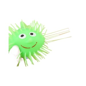Wholesale TPR Small Squeeze Toys Glowing Fluffy Plastic <b>Ball</b> Elastic Flashing Hedgehog Toy Bouncy <b>Balls</b> Children's Toy - Product Image 6