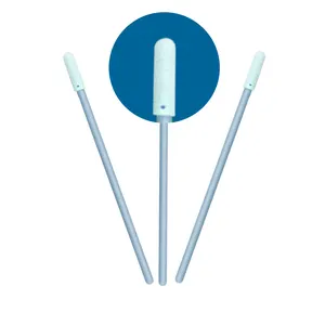 Industry Blue Green Fiber Optic Cleaning Foam Head Swab Plastic Stick