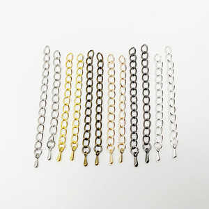 Chain Extension For Jewelry 5-7mm Teardrop Tail Link DIY <b>Anklet</b> Earring Bag Chain Accessory In Stock - Product Image 3